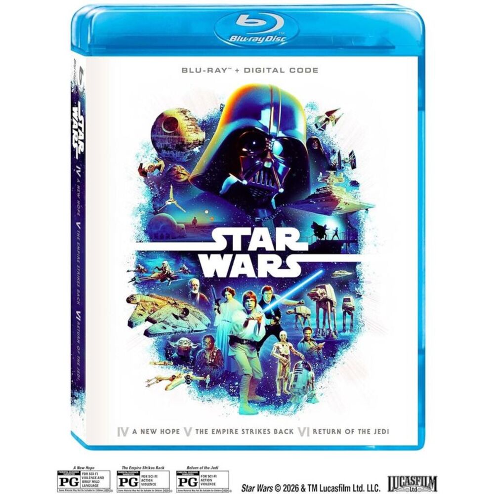 Star Wars: Original Trilogy  BLU-RAY